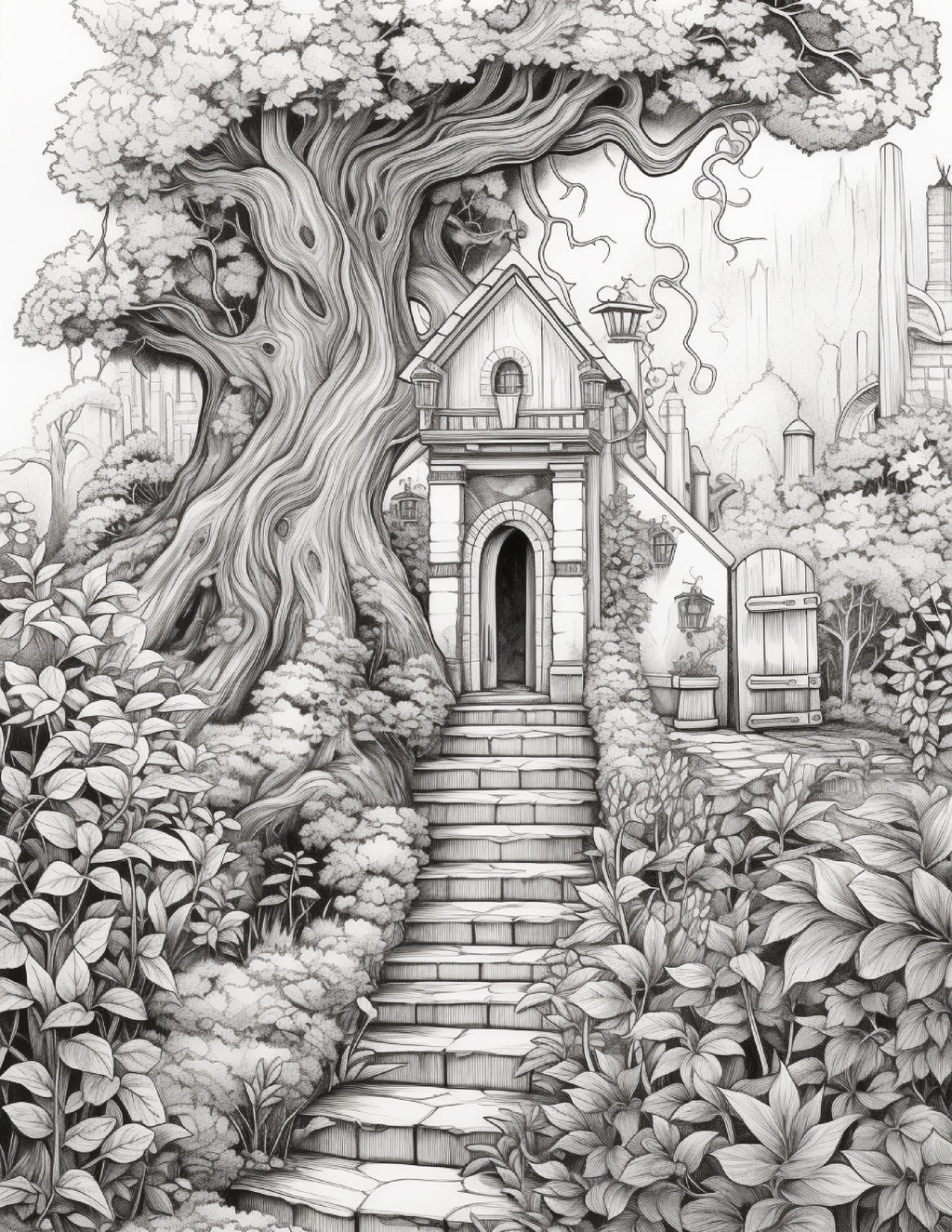 Secret Garden Coloring Collection – Volume One
